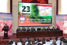 Дар Академияи ВКД Рӯзи Артиши миллӣ бошукӯҳ таҷлил гардид