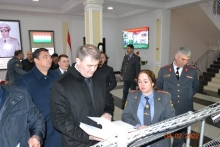 Ташрифи меҳмонони ӯзбекистонӣ ба Академияи ВКД