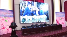 Ҳамоиши тантанавӣ бахшида ба «Рӯзи Президент» дар Академияи ВКД