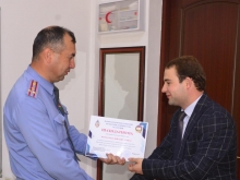 Маросими хатми курсҳои кӯтоҳмуддати такмили ихтисоси кормандони мақомоти ҳифзи ҳуқуқ