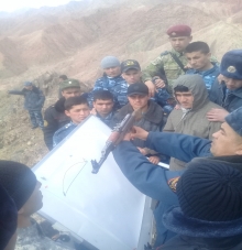 МАШҒУЛИЯТҲОИ САҲРОӢ БО КУРСАНТОНИ ФАКУЛТЕТИ №4 