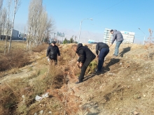 САҲМИ КУРСАНТОНИ ФАКУЛТЕТИ № 4 ДАР ОБОДОНИИ ШАҲРИ ХУҶАНД