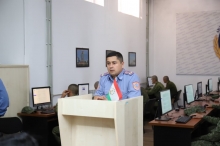 Баргузории даври якуми озмуни ҷумҳуриявии «Илм фурӯғи маърифат» дар Академияи ВКД