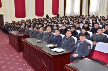 Встреча Министра внутренних дел с личным составом Академии МВД