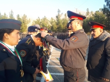 Иштироки курсантон дар Спартакиадаи вилоятӣ