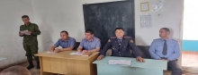 Мизи мудаввар бахшида ба 76-умин солгарди Рӯзи Ғалаба дар ҶБВ