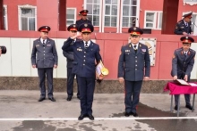 Иштироки курсантони Академияи ВКД дар мусобиқаи тирандозӣ