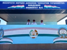 Таҷлили Рӯзи Ғалаба дар факултети №4 Академияи ВКД