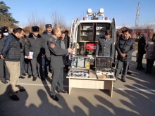 Машқҳои оперативӣ-тактикии «Ҷустуҷӯ-2021» бо курсантони курси 5 факултетҳои №2 ва №6 Академияи ВКД