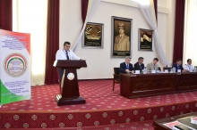 Конференция, посвященная 20-летию принятия Уголовного кодекса Республики Таджикистан, прошедшая в Академии МВД