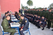 Участие курсантов Академии МВД в турнире по шахматам