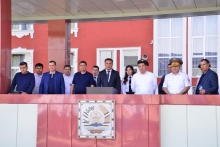 Визит узбекской делегации в Академию МВД Республики Таджикистан