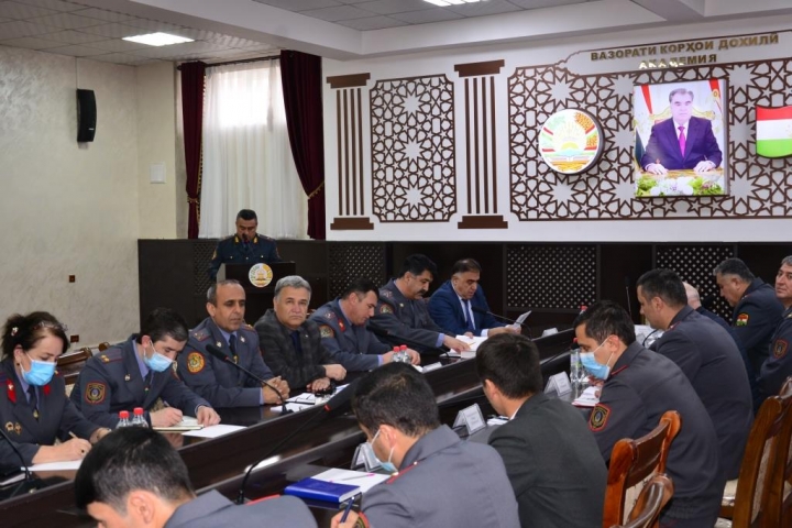 Проведение круглого стола, посвящённого 10-летию принятия Закона Республики Таджикистан «Об оперативно-розыскной деятельности»
