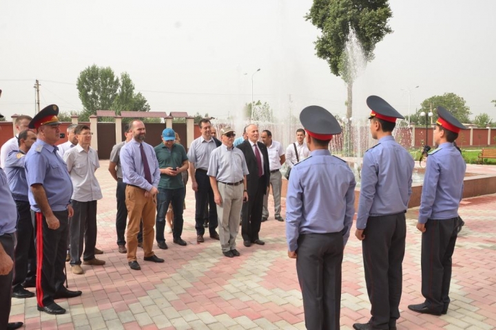 Familiarization of foreign guests with the Academy of the Ministry of Internal Affairs of the Republic of Tajikistan