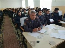 Викторина таҳти унвони «Низоми ҳуқуқии мақомоти корҳои дохилӣ»