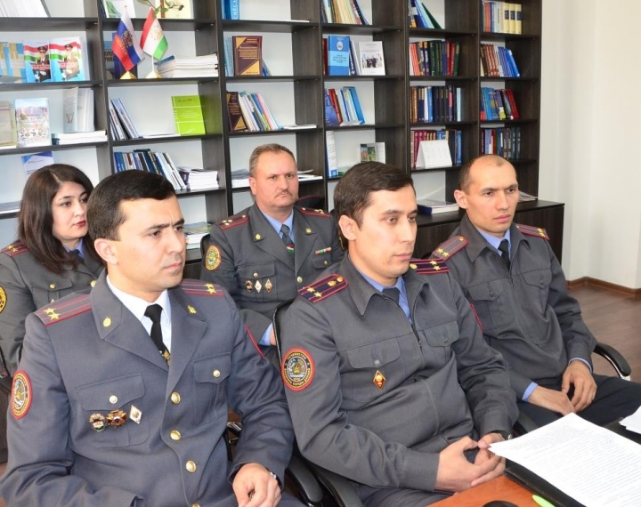 Meeting of representatives of the active youth of the country from the Academy of the Ministry internal of Affairs 